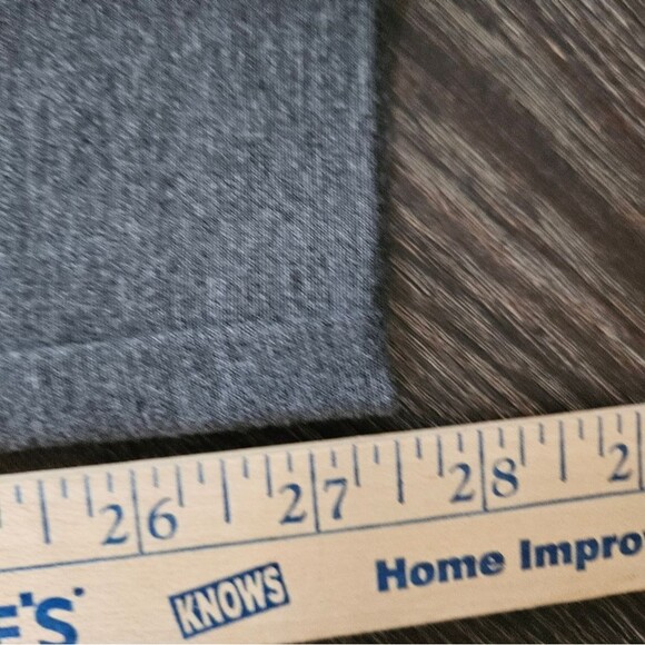 Talbots Soho Leggings Ankle Pants Size 6 Stretch Waist Band Gray Black Comfy EUC - Picture 6 of 8